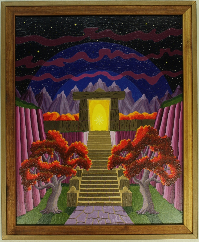 How Far Heaven by artist Edd Ogden